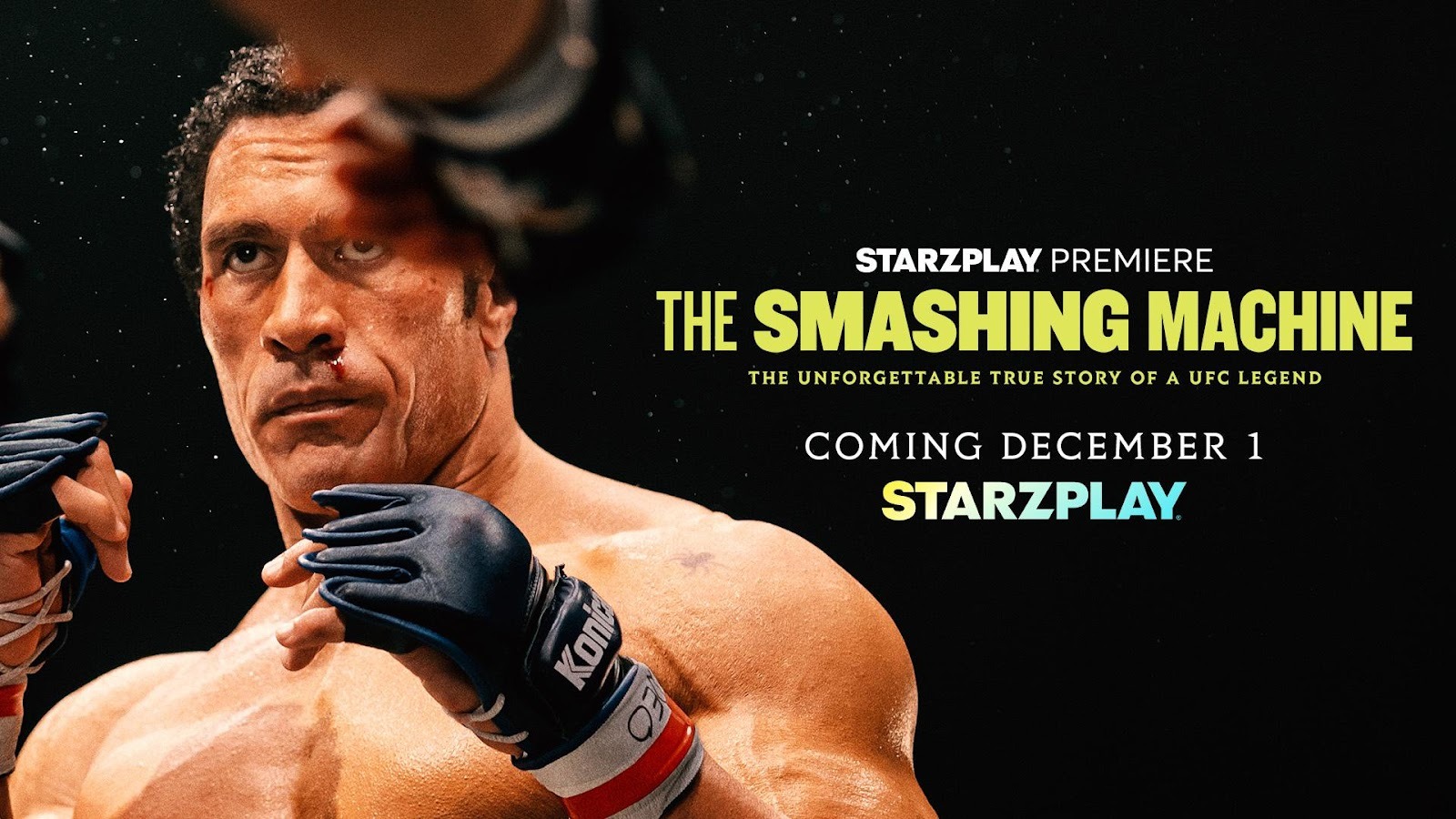 STARZPLAY Announces Exclusive MENA Premiere of ‘Smashing Machine,’ Starring Dwayne “The Rock” Johnson, this UAE National Day Weekend